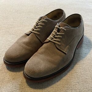 1901 Nordstrom Men's Brown Suede Leather Shoes Loafers Size 9.5 M